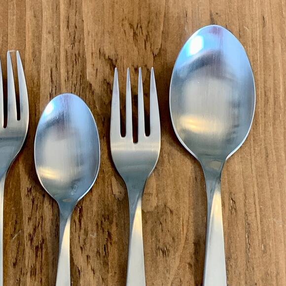 Insico Flatware 5 Pc Place Setting International Silver SCOPE Luxury Line SS USA - Picture 5 of 9